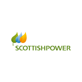 Scottish Power logo.